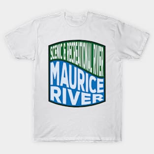 Maurice River Scenic and Recreational River Wave T-Shirt